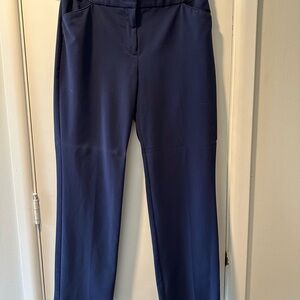 Chico's Classic Navy Straight Leg Pants
